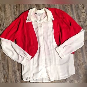 Jennifer Lopez Blouse w/Jacket